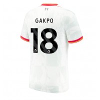 Camiseta Liverpool Cody Gakpo #18 Tercera Equipación 2024-25 manga corta